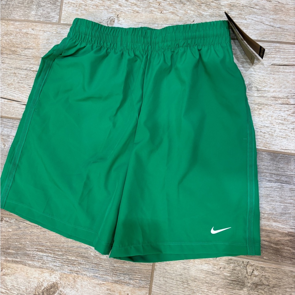 NWT Nike Youth Green Athletic Shorts